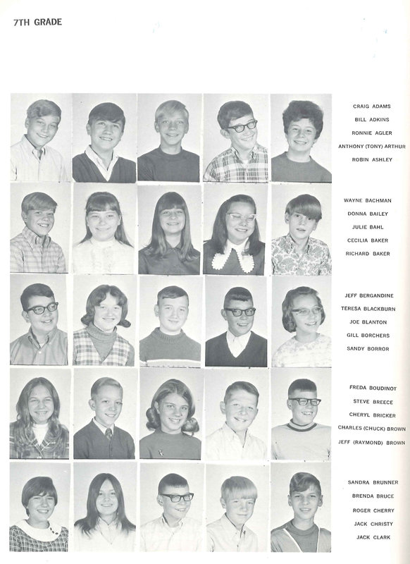 Big Walnut Middle School. 1969-1970, Kaleidoscope (p.12)