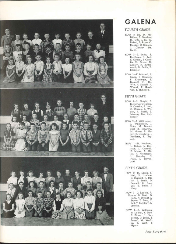 Big Walnut High School Yearbook. 1952: The Flame (p. 66)