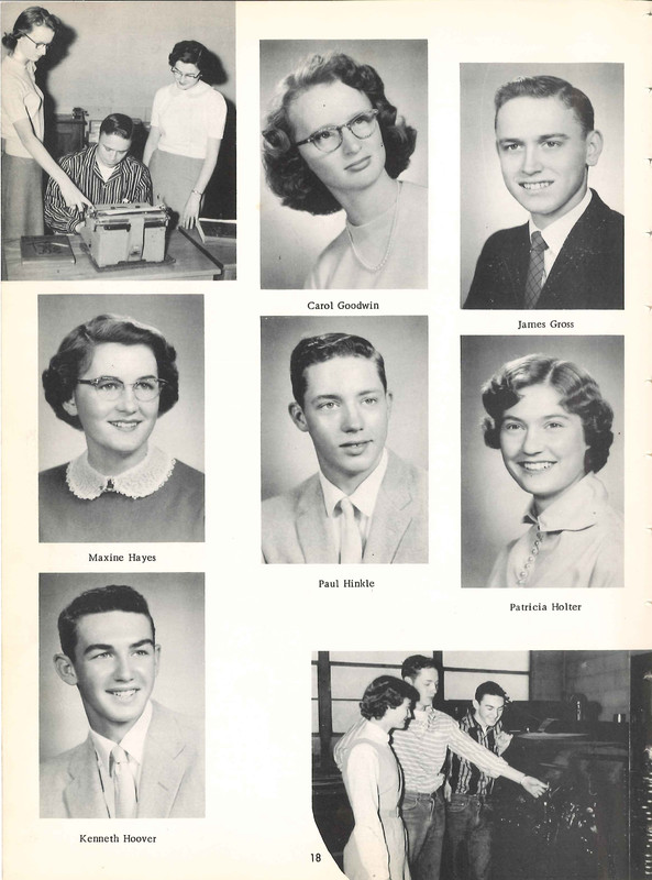 Big Walnut High School Yearbook. 1957: The Flame  (21)