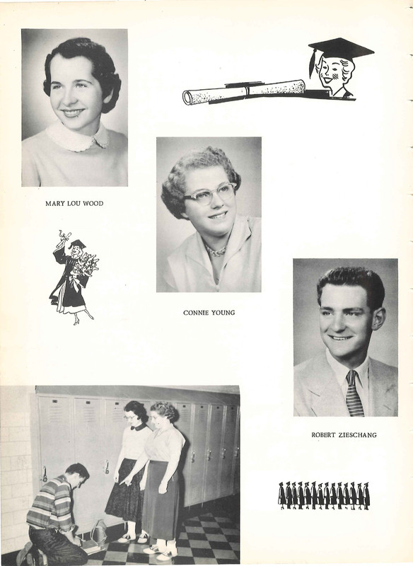 Big Walnut High School Yearbook. 1957: The Flame  (29)