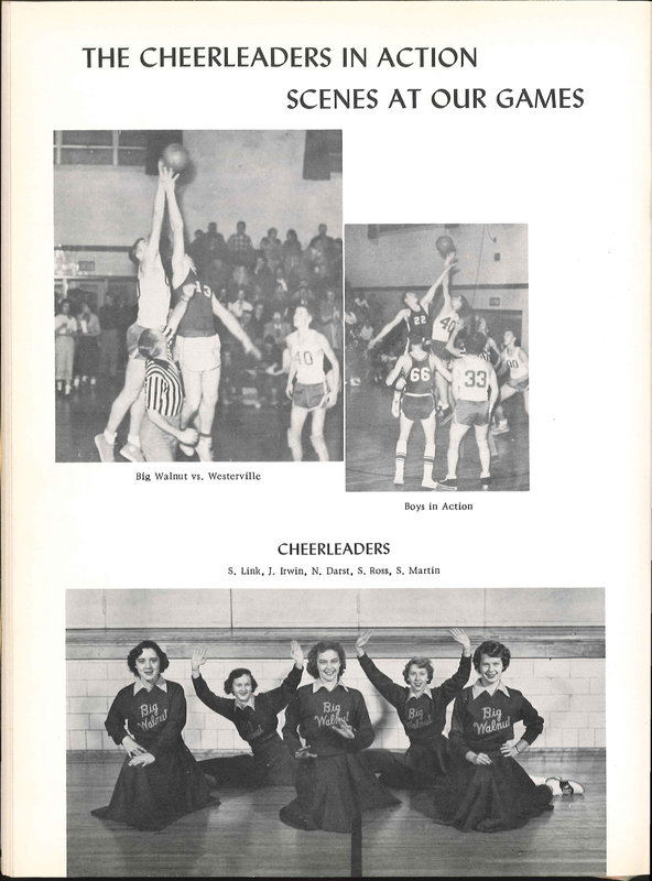 Big Walnut High School Yearbook. 1954: The Flame (p. 27)