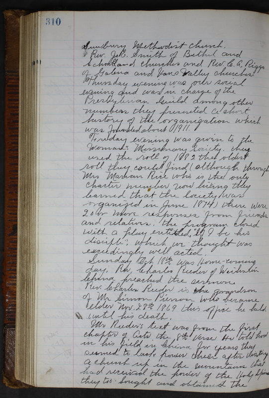 Sessional Records of the 1st Presbyterian Church of Trenton Delaware County Ohio 1873-1937 (p. 297)