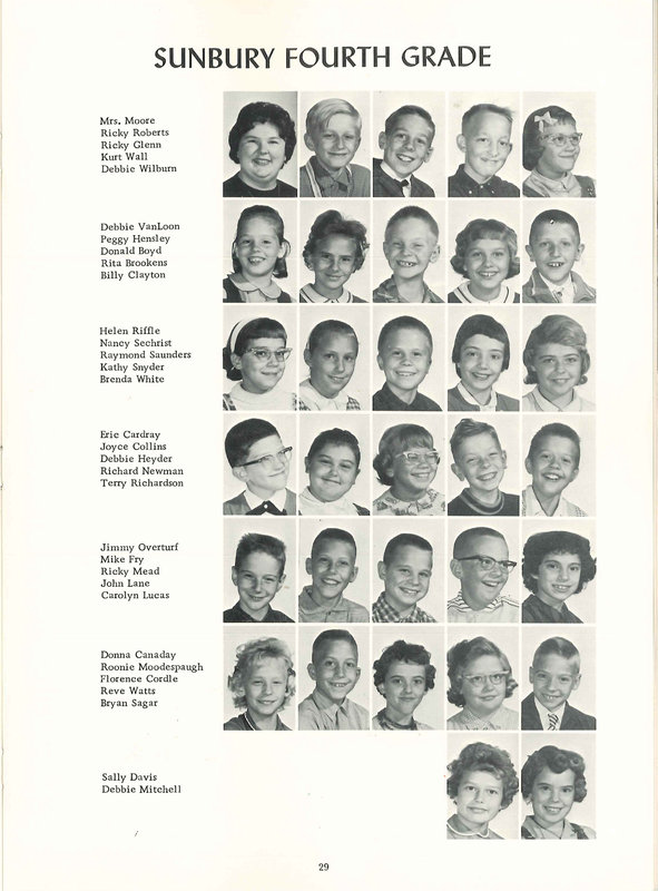 Big Walnut Elementary Schools. 1964: Harlem, Galena, Sunbury (p. 30)