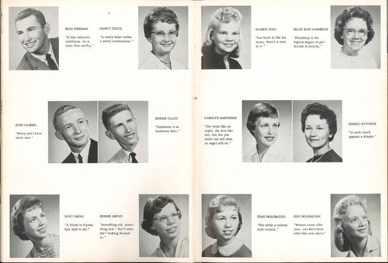 Big Walnut High School Yearbook. 1961: The Flame (p. 13)