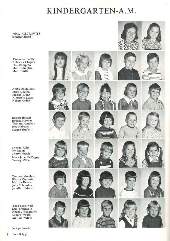 Big Walnut Elementary School. Galena, Harlem, Sunbury, Middle School. 1972-1973 (p. 10)