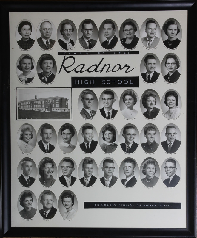 Radnor High School Senior Class Picture 1961