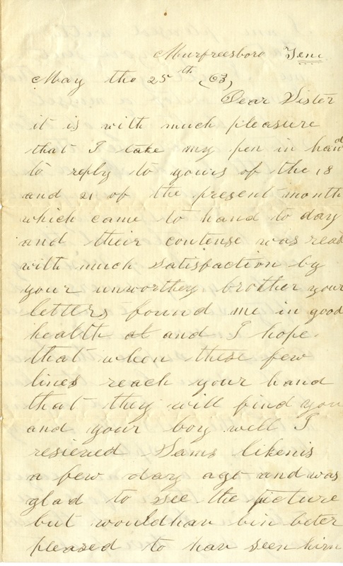 Mitchell Family Civil War Letters (p. 40)