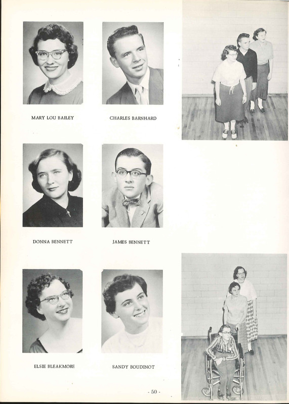 Big Walnut High School Yearbook. 1958: The Flame (53)