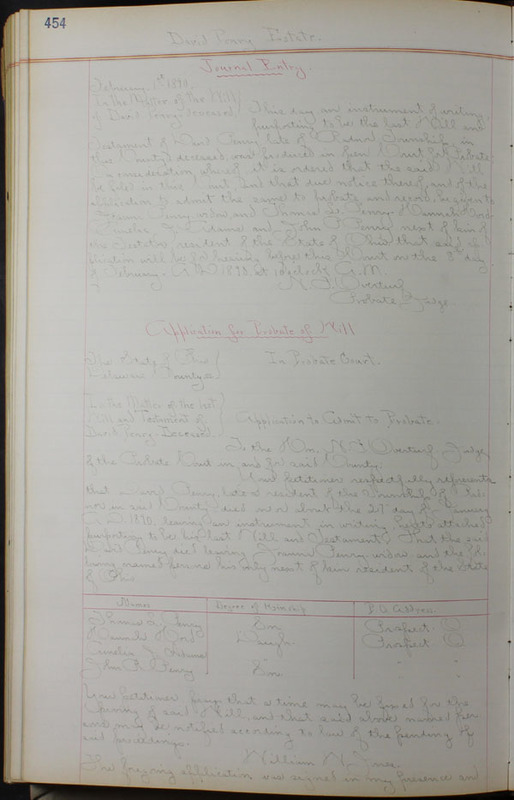 Delaware County Ohio Will Records Vol. 8 1887-1890 (p. 520)