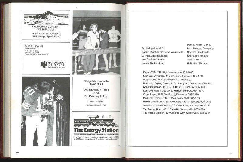 Big Walnut High School Yearbook. 1981: Eagle (p. 97)