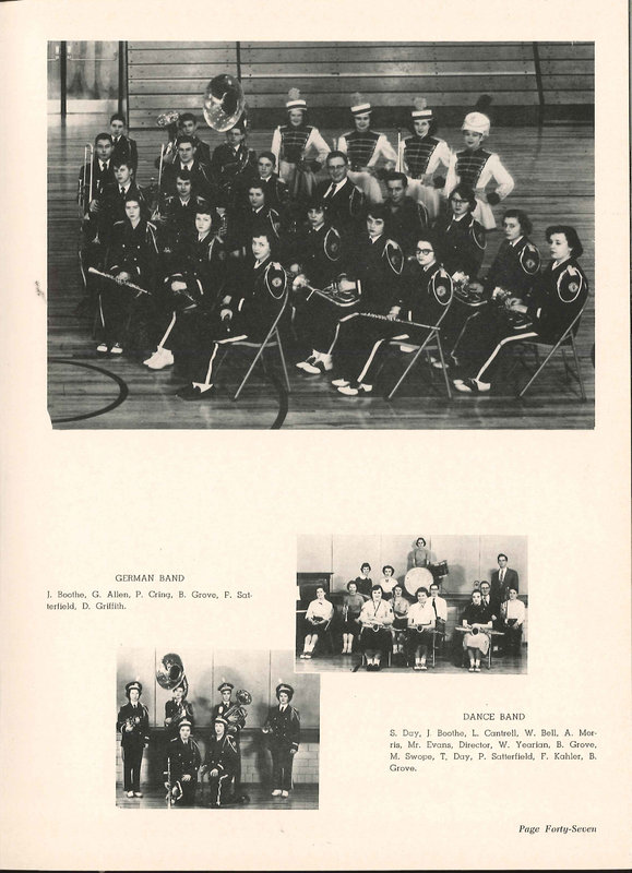 Big Walnut High School Yearbook. 1953: The Flame (p. 46)