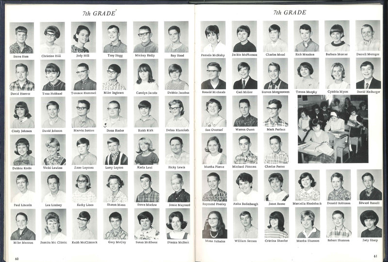 Big Walnut High School Yearbook. 1968: The Flame (p.33)