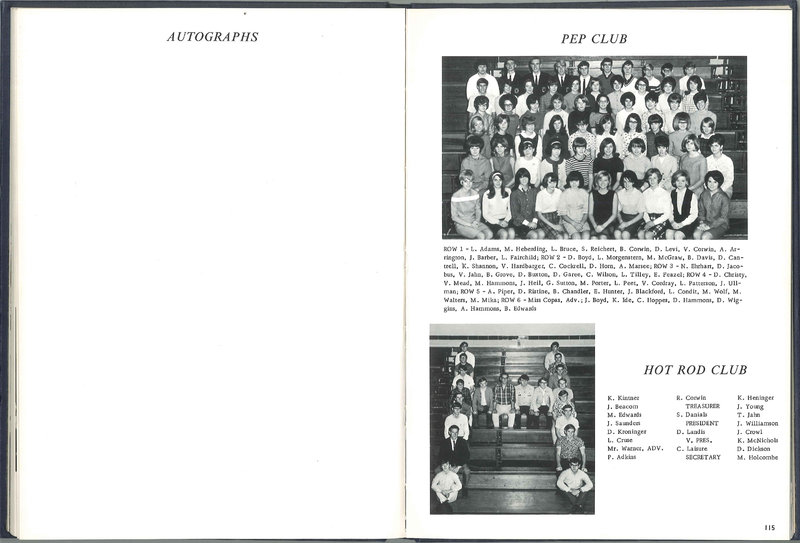 Big Walnut High School Yearbook. 1968: The Flame (p.60)