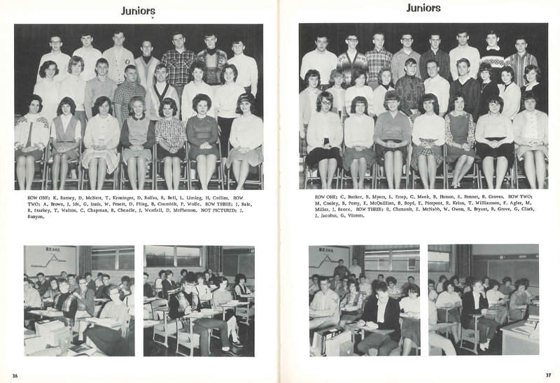 Big Walnut High School Yearbook. 1965: The Flame (p. 21)