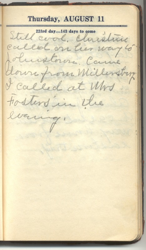 Roberta Hopkins' Diary 1927 (p. 229)