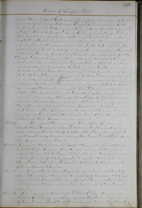 Delaware County Ohio Will Records Vol. 6 1876-1883 (p. 306)