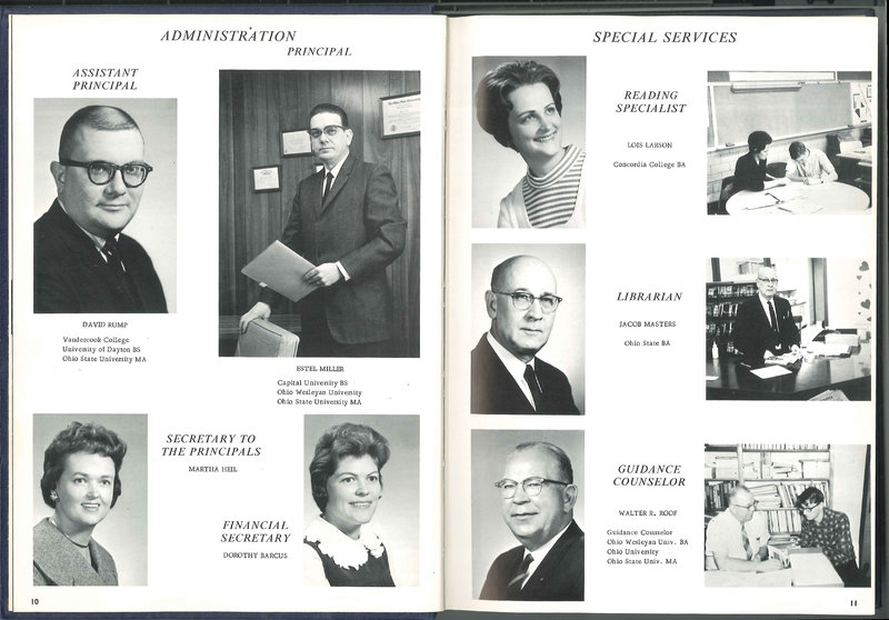 Big Walnut High School Yearbook. 1968: The Flame (p.8)