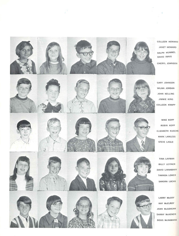 Big Walnut Middle School. 1969-1970, Kaleidoscope (p.30)