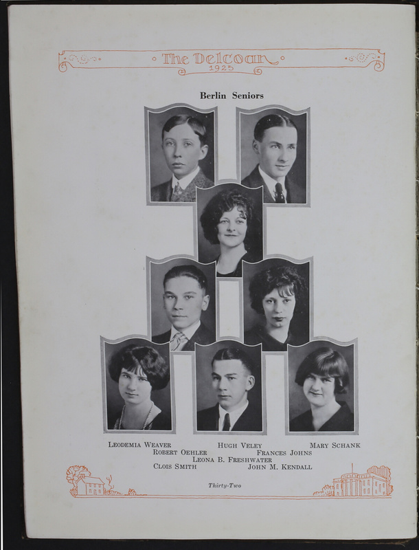 The Delcoan 1925. The annual yearbook of the twelve centralized schools of Delaware County (p. 36)