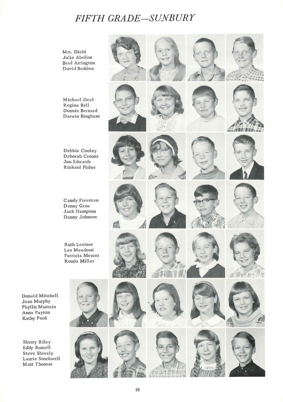 Big Walnut Elementary Schools, 1967. (p. 37)