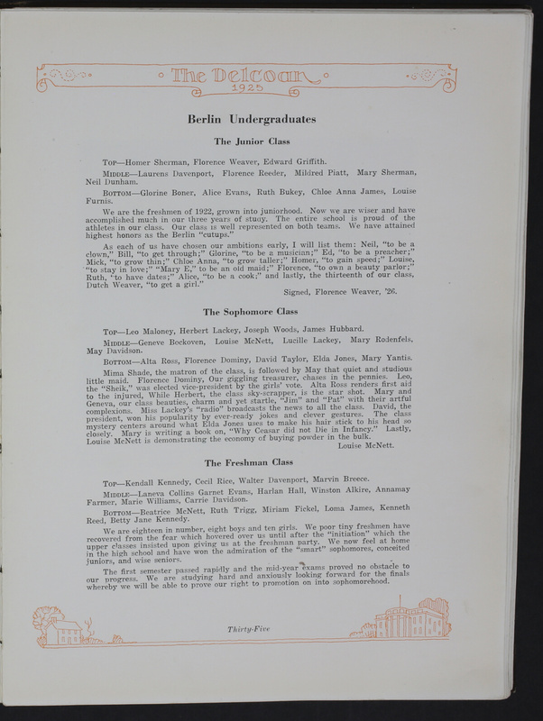 The Delcoan 1925. The annual yearbook of the twelve centralized schools of Delaware County (p. 39)