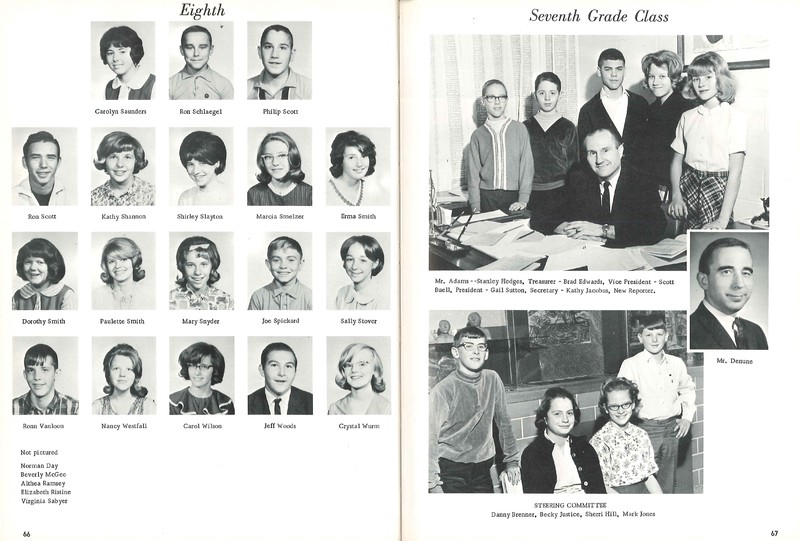 Big Walnut High School Year Book. 1966:The Flame(36)