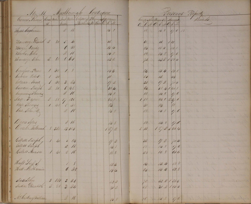 Delaware County Tax Duplicate 1827 (p. 110)