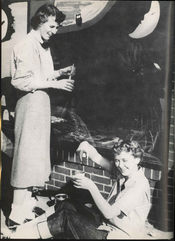 Big Walnut High School Yearbook. 1954: The Flame (p. 4)