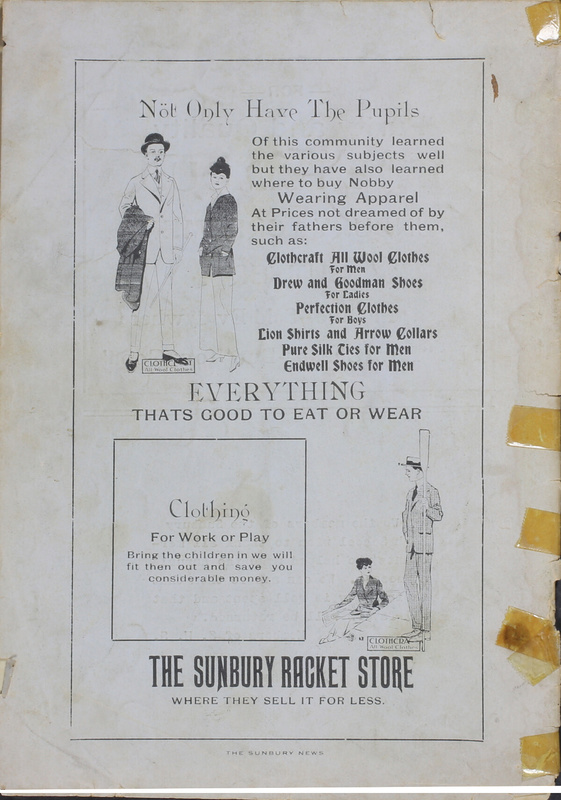 Annual of the Sunbury High School, Sunbury, Ohio. 1915 (p. 24)