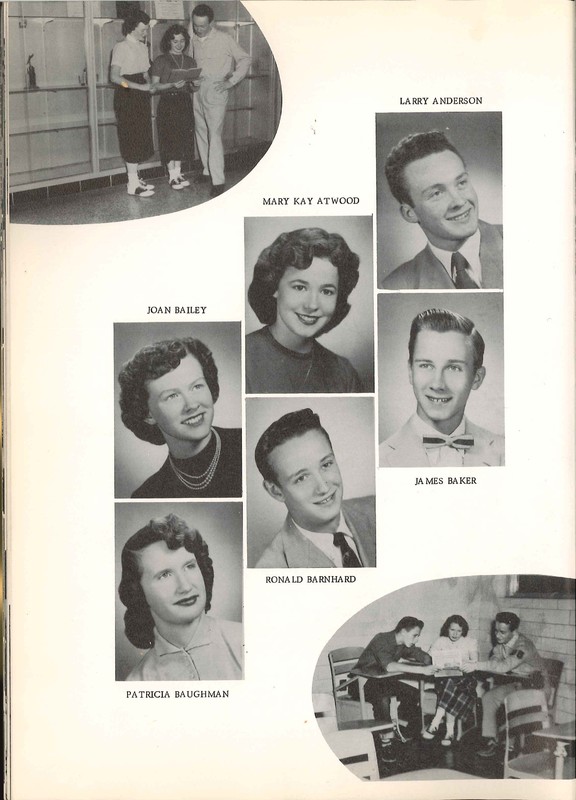 Big Walnut High School Yearbook. 1955: The Flame (p. 18)