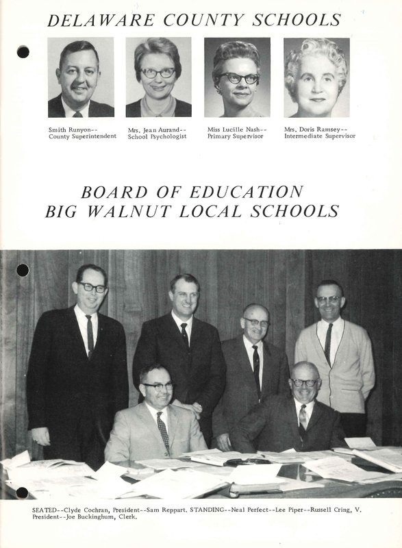 Big Walnut Elementary Schools, 1968. (p. 3)