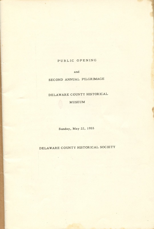 Delaware County Historical Society (p. 2)