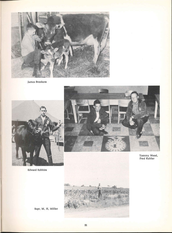 Big Walnut High School Yearbook. 1954: The Flame (p. 22)