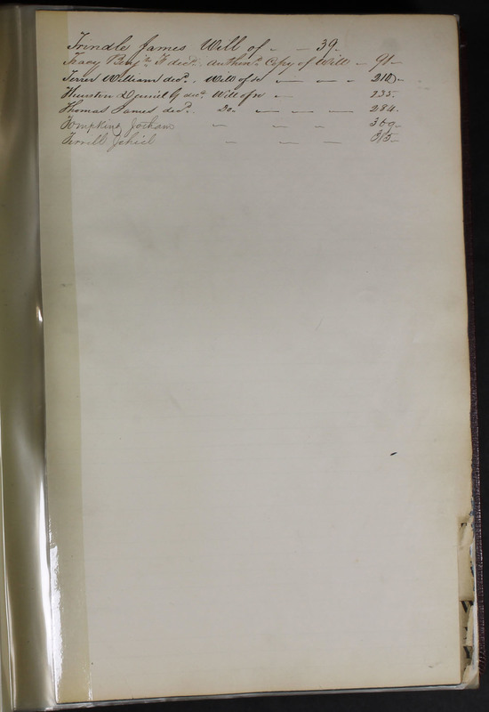 Delaware County Ohio Will Records Vol. 2 1835-1850 (p. 38)