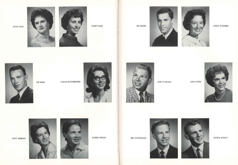 Big Walnut High School Yearbook. 1962: The Flame (15)