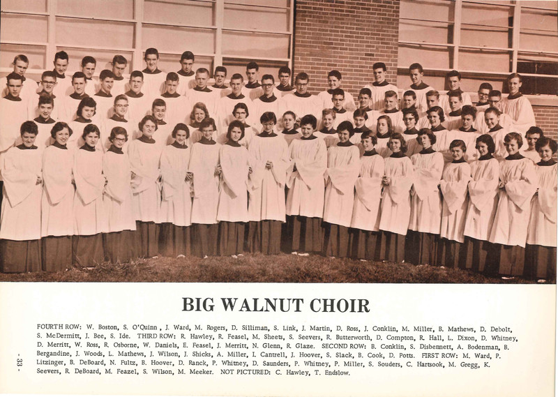 Big Walnut High School Yearbook. 1958: The Flame (36)