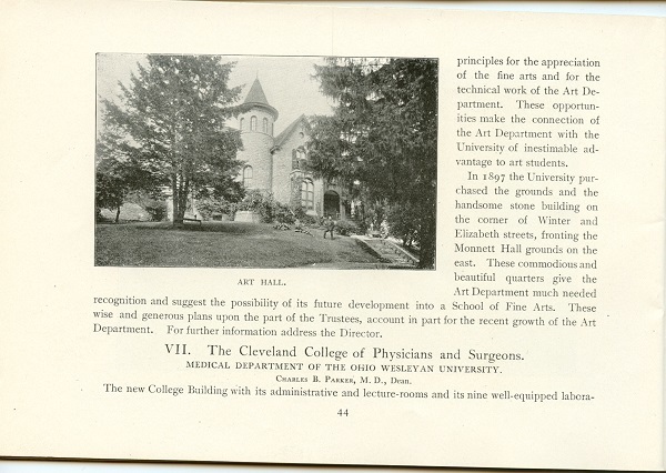 Bulletin of Ohio Wesleyan University (p. 46)