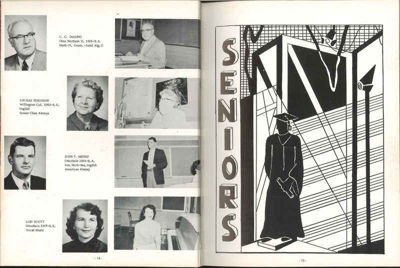 Big Walnut High School Yearbook. 1959: The Flame (10)