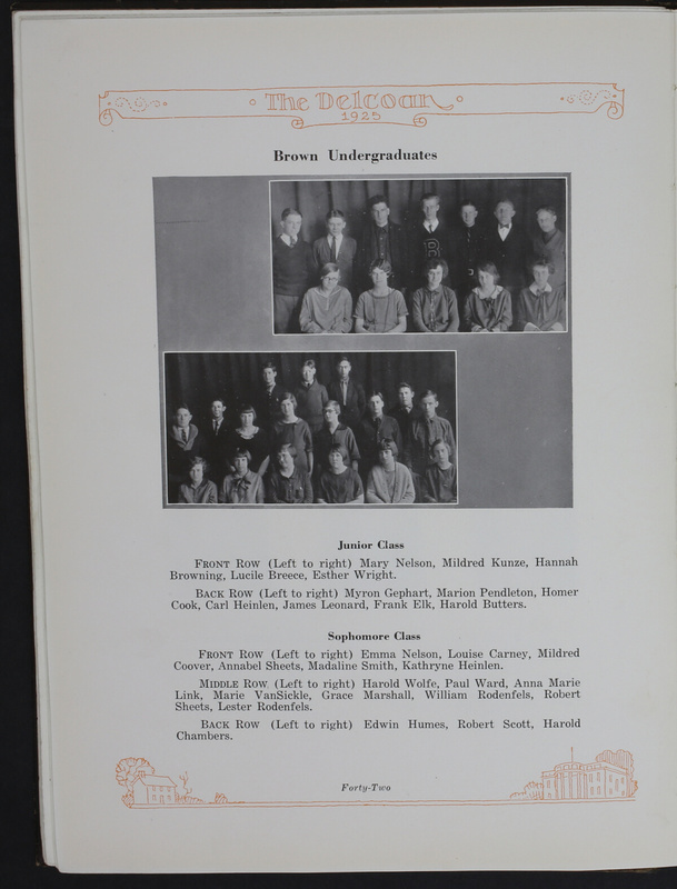 The Delcoan 1925. The annual yearbook of the twelve centralized schools of Delaware County (p. 46)