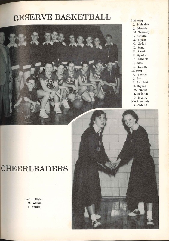 Big Walnut High School Yearbook. 1955: The Flame (p. 39)