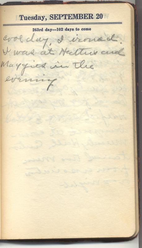 Roberta Hopkins' Diary 1927 (p. 269)