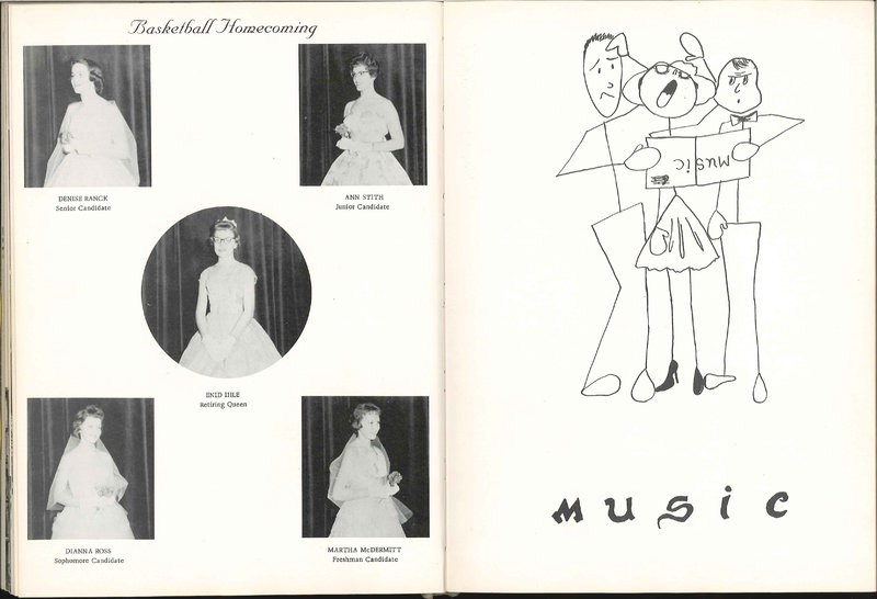 Big Walnut High School Yearbook. 1961: The Flame (p. 36)