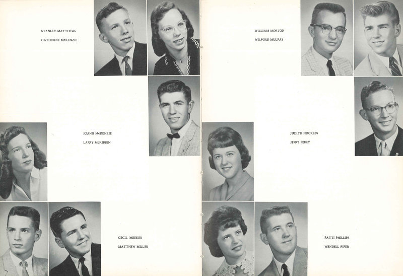 Big Walnut High School Yearbook. 1960: The Flame (p. 16)