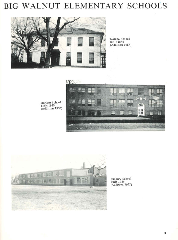 Big Walnut Elementary School. Galena, Harlem, Sunbury, Middle School. 1972-1973 (p. 5)