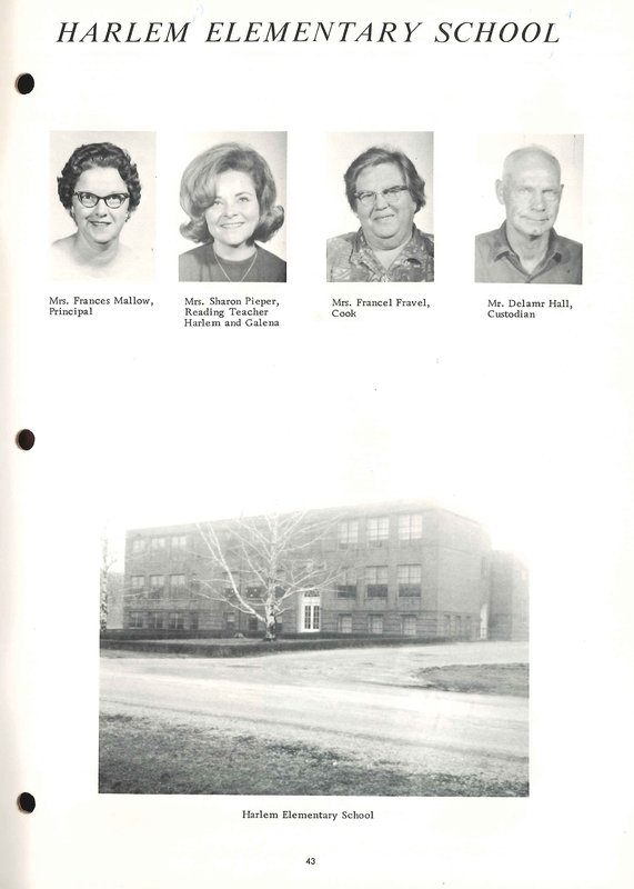 Big Walnut Elementary Schools, 1968. (p. 45)