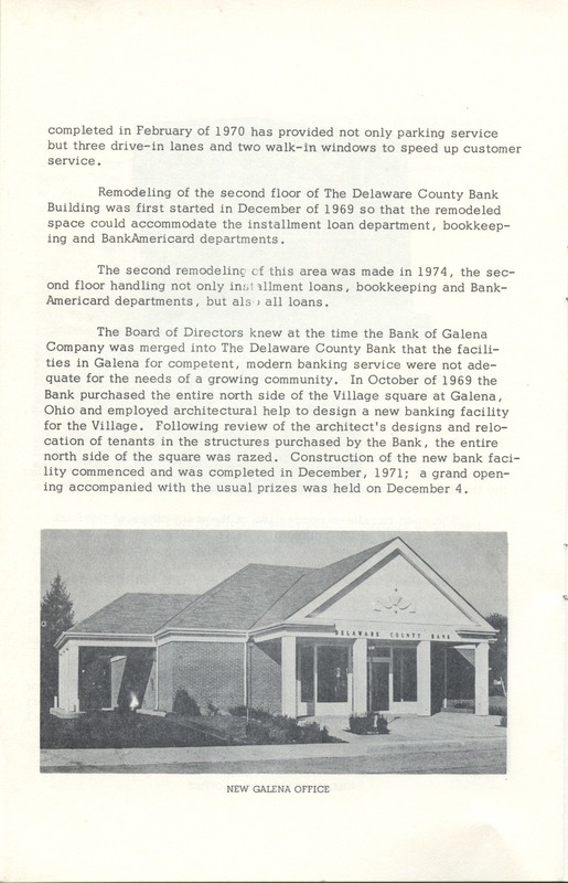 Delaware County Bank 1950-1975 (p. 13)