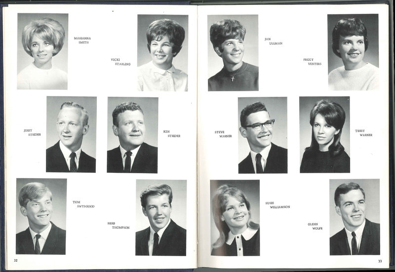 Big Walnut High School Yearbook. 1968: The Flame (p.19)