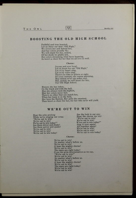 The Owl, Vol. II, 1922 (p.23)