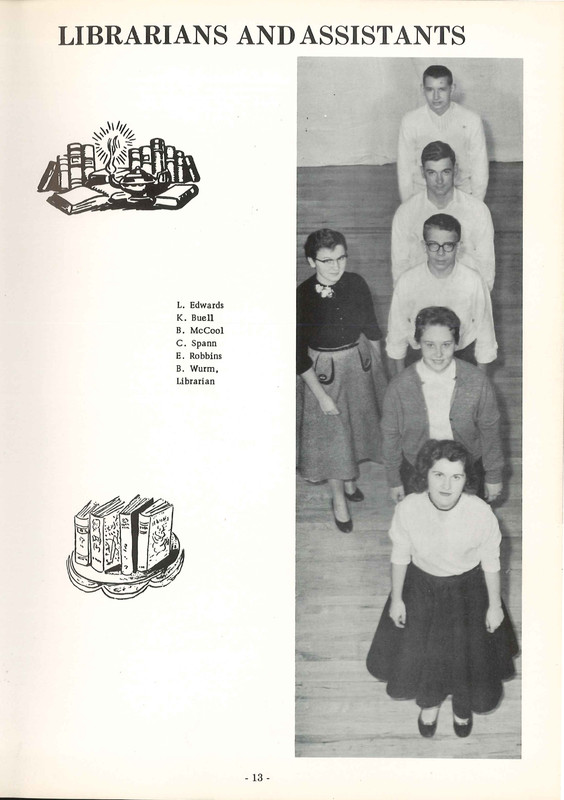 Big Walnut High School Yearbook. 1958: The Flame (16)