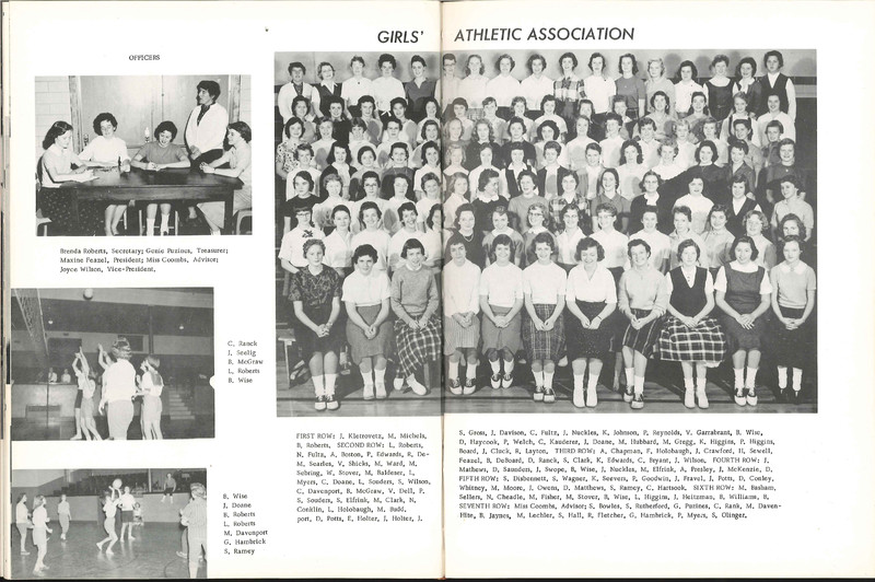 Big Walnut High School Yearbook. 1959: The Flame (36)